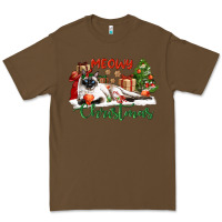 Cacao siamese cat meowy christmas Premium Tee - LillyAllenDesigns