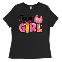 Black team girl Ladies Tee - Artiststas