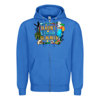 True Royal name spooky summer vibes Zipper Hoodie - CowhideDigitalArt