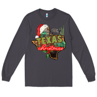 Smoke texas christmas Long Sleeve Tee - CowGirlArtShop