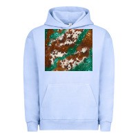 Pigment Grape Ice brown cowhide glitter Urban Hoodie - BarkalooDesign
