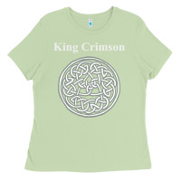 Matcha king crimson vintage discipline album promo Ladies Tee - lanVoArt