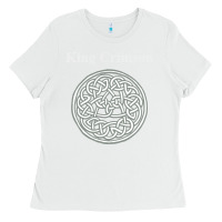 White king crimson vintage discipline album promo Ladies Tee - lanVoArt