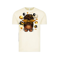 Vintage Arctic new year's eve afro messy bun Vintage Tee - texasbilliewilder