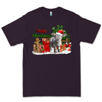 Plum happy christmas southdown baby sheep Premium Tee - LillyAllenDesigns
