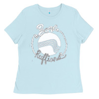 Baby Blue born ruffians Ladies Tee - lanVoArt