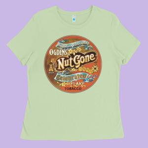 Small Faces   Ogdens' Nut Gone Flake Ladies Tee Designed By Lanvoart