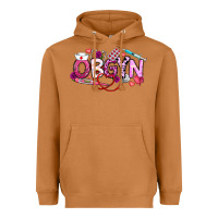 Meerkat Valentine OBGYN Heavyweight Hoodie - CowhideDigitalArt