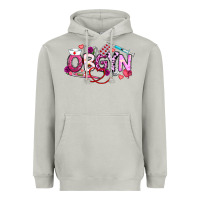 Moon Dust Valentine OBGYN Heavyweight Hoodie - CowhideDigitalArt