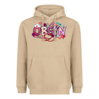 Mushroom Valentine OBGYN Heavyweight Hoodie - CowhideDigitalArt