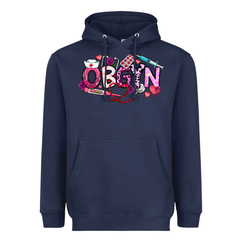 Valentine Obgyn Heavyweight Hoodie by CowhideDigitalArt | Teevron