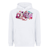 White Valentine OBGYN Heavyweight Hoodie - CowhideDigitalArt