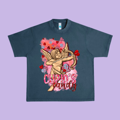 Cupids Candy With Candies Valentine's Day Urban Heavy Tee Designed By Howdyjamesfarm