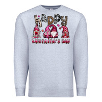 Heather Grey happyvalentinesday Premium Sweatshirt - SublimationCraftShop