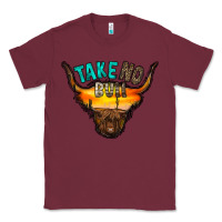 Burgundy take no bull Classic Tee - RacoonDesign