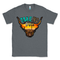 Charcoal Heather take no bull Classic Tee - RacoonDesign