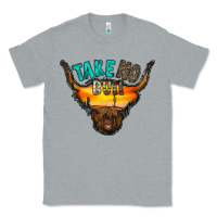 Heather Grey take no bull Classic Tee - RacoonDesign