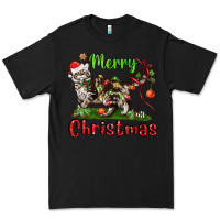 Black maine coon cat merry christmas Premium Tee - LillyAllenDesigns