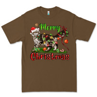 Cacao maine coon cat merry christmas Premium Tee - LillyAllenDesigns