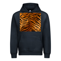 Navy handdrawn tiger pattern Urban Hoodie - BarkalooDesign