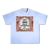 Grape Ice i can do all things with leopard and glitter Urban Heavy Tee - TumblerDesignByShophia