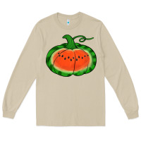 Mushroom watermelon pumpkin Long Sleeve Tee - Jasminsmagicworld