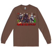Chestnut merry christmas gnomies Long Sleeve Tee - CowGirlArtShop