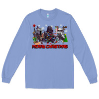 Colony Blue merry christmas gnomies Long Sleeve Tee - CowGirlArtShop