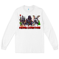 White merry christmas gnomies Long Sleeve Tee - CowGirlArtShop