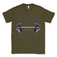 Army Green push harder Classic Tee - Bettercallsaul