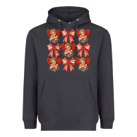 Smoke Valentines Eros and bow Heavyweight Hoodie - CowhideDigitalArt