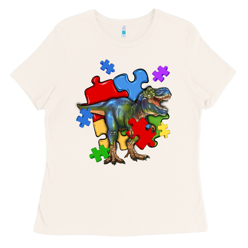 Autism T Rex Ladies Tee by Artiststas | Teevron