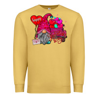 Antique Gold happy valentines day Premium Sweatshirt - SublimationCraftShop
