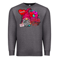 Charcoal Heather happy valentines day Premium Sweatshirt - SublimationCraftShop