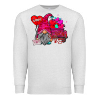 Oatmeal Heather happy valentines day Premium Sweatshirt - SublimationCraftShop