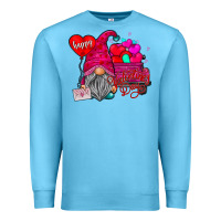 Ocean Blue happy valentines day Premium Sweatshirt - SublimationCraftShop