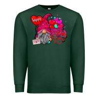 Sports Green happy valentines day Premium Sweatshirt - SublimationCraftShop