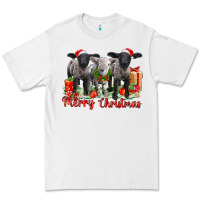 White merry christmas baby sheeps Premium Tee - LillyAllenDesigns