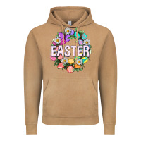 Vintage Camel Easter with eggs and daisy Easter Day Vintage Hoodie - HowdyJamesFarm