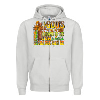 Dove Grey Autumn Is God's way Of Showing Us How Beautiful Ch Zipper Hoodie - CowhideDigitalArt