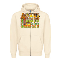 Sandshell Autumn Is God's way Of Showing Us How Beautiful Ch Zipper Hoodie - CowhideDigitalArt