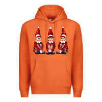 Carrot Christmas Elfs Premium Hoodie - FaDigitalArtStudio