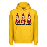 Lemon Christmas Elfs Premium Hoodie - FaDigitalArtStudio