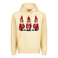 Pina Colada Christmas Elfs Premium Hoodie - FaDigitalArtStudio