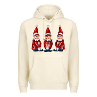 Sandshell Christmas Elfs Premium Hoodie - FaDigitalArtStudio