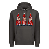 Smoke Christmas Elfs Premium Hoodie - FaDigitalArtStudio