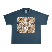 Midnight Navy leopard Urban Heavy Tee - TumblerDesignByShophia