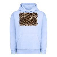 Pigment Grape Ice handdrawn leopard pattern brown Urban Hoodie - BarkalooDesign