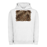 Pigment Lunar Rock handdrawn leopard pattern brown Urban Hoodie - BarkalooDesign