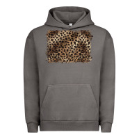 Pigment Tornado handdrawn leopard pattern brown Urban Hoodie - BarkalooDesign